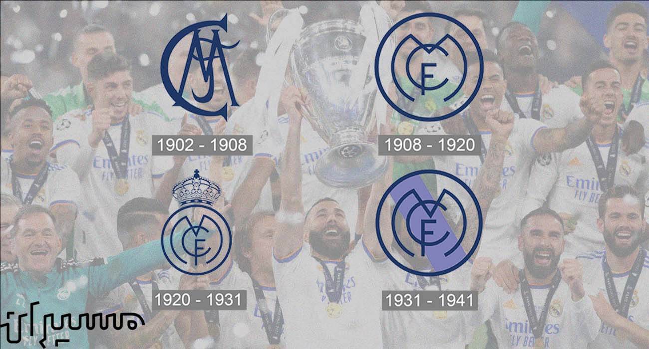 آرم تیم RealMadrid در بین سالهای 1902 تا 1941